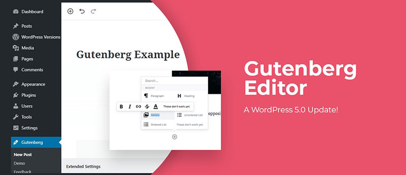 WordPress 5.0 : le Test de Digitom