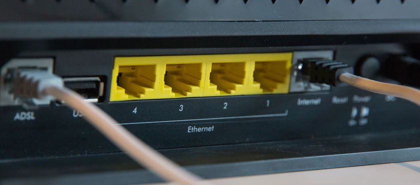 ports ethernet